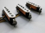 画像4: Stratocaster Alnico 3 Custom Pickups Set Fits Fender Vintage Hendrix Mojo by Q pickups Strat 新品 (4)