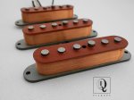 画像1: Stratocaster A3/4 Custom Strat Guitar Pickups SET HOT Vintage Hand Wound by Q pickups Fits Fender (1)