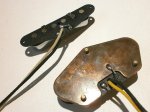 画像2: Telecaster Pickups Relic SET 1955 - 59 Aged Tele Vintage Correct Hand Wound by Q 56 57 58 59 (2)