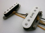 画像3: Telecaster 2 X Coil Tapped A2 and A5 HOT Pickups SET Hand Wound Fits Fender by Q pickups Tele (3)