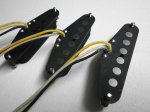 画像4: Stratocaster Pickups Coil Tap SET HOT .250" Quarter Pound A5 Hand Wound Custom by Q pickups (4)