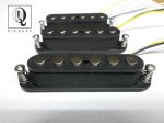 画像1: Stratocaster Pickups Coil Tap SET HOT .250" Quarter Pound A5 Hand Wound Custom by Q pickups (1)