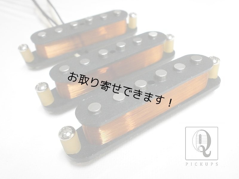 画像1: Stratocaster 1954 Pickups VINTAGE CORRECT Alnico III A3 Set Hand Wound Fits Fender Strat 54 55 56 Q (1)