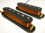 画像1: 1962 - 63 Jaguar Pickups SET Vintage Correct 62 Fender Electric Guitar 1963 Hand Made By Q A5 (1)