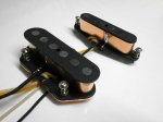 画像2: Telecaster Schecter F520T Hand Wound Alnico 5 Pickups By Q Tele SET FitS Fender Custom Project (2)