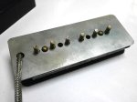 画像6: P90 relic/aged SOAP BAR Pickups set Black/Cream Vintage Fits Gibson Epiphone 50s Alnico IV Q Custom (6)