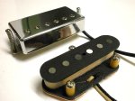 画像1: Q pickups Keith Richards SET Telecaster 50s HOT Tele Bridge Micawber Gibson PAF Humbucker Neck (1)