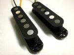 画像4: Q pickups HOT Jaguar Quarter Pound SET Black .250" Alnico 5 Guitar Fits Fender Squire Offset Jag (4)