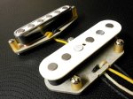 画像8: Q pickups Telecaster WHITE QUARTER POUND Pickups Set Custom Tele Bridge Neck .250" A5 Hand Wound (8)