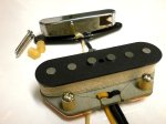 画像3: Q pickups Telecaster Pickups SET 1964-68 VINTAGE CORRECT Tele Guitar Fender Custom Shop 1965 66 67 (3)