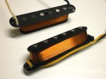 画像2: 1962 - 63 Jaguar Pickups SET Vintage Correct 62 Fender Electric Guitar 1963 Hand Made By Q A5 (2)