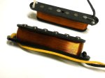 画像3: 1962 - 63 Jaguar Pickups SET Vintage Correct 62 Fender Electric Guitar 1963 Hand Made By Q A5 (3)