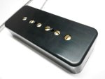 画像2: P90 relic/aged SOAP BAR Pickups set Black/Cream Vintage Fits Gibson Epiphone 50s Alnico IV Q Custom (2)