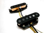 画像1: Telecaster Schecter F520T Hand Wound Alnico 5 Pickups By Q Tele SET FitS Fender Custom Project (1)