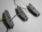 画像4: Q pickups /70s Stratocaster Lacquer Potted　Grey Bottom ニトロラッカー漬け処理　SET (4)