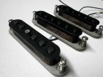 画像1: Q pickups /70s Stratocaster Lacquer Potted　Grey Bottom ニトロラッカー漬け処理　SET (1)