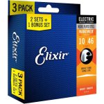 画像1: Elixir /エレキギターNANOWEB弦 / Lightゲージ(.010-.046) / 12052/ 3Packs (新品) (1)