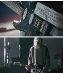 画像3: Kurt Cobain (Nirvana) / ストラト　ステッカー  (3)