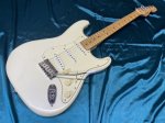 画像1: Squier / Stratocaster Olympic White (1)