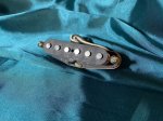 画像1: Stratocaster HOT Guitar Pickup Q Alnico 5 STEEL BASEPLATE TELE TONE Bridge Neck Middle STRAT Hand Wound (1)