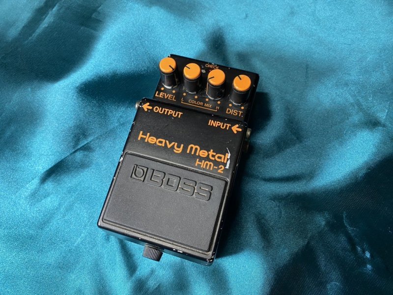 画像1: BOSS / Havey Matel  HM-2ディストーション【中古品】Made in Japan  (1)