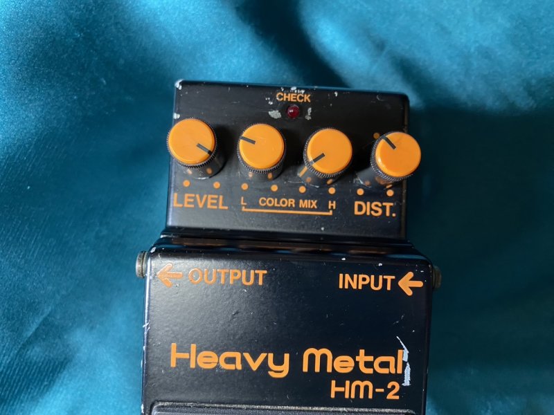 画像2: BOSS / Havey Matel  HM-2ディストーション【中古品】Made in Japan  (2)