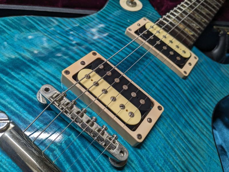 Gibson Custom Shop / Tak Matsumoto DC Standard Flame Top Aqua Blue 2nd  Edition