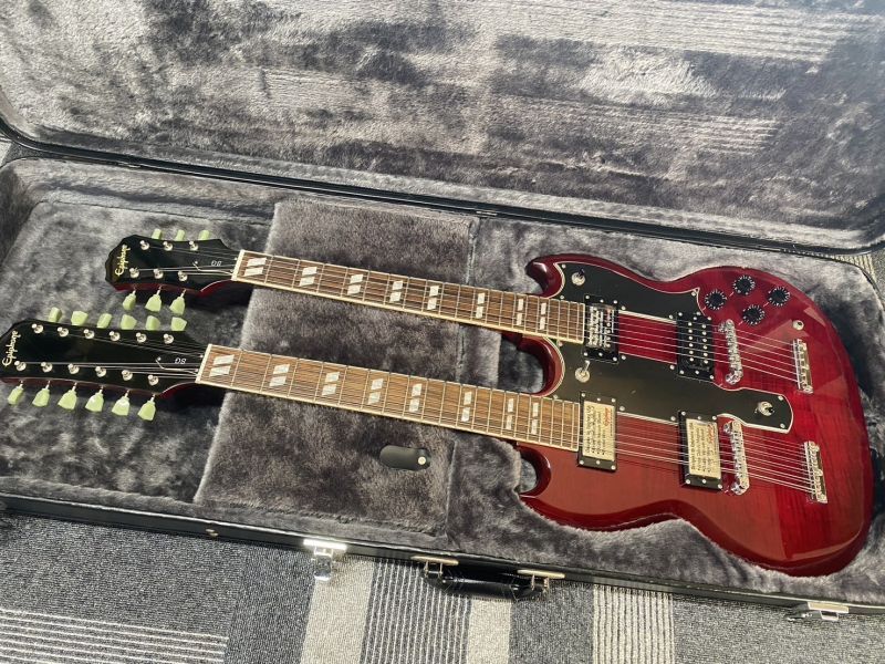 Epiphone / G-1275 Double Neck Cherry - ”KALEIDO GUITAR” ギター・ベースSHOP カレイドギター